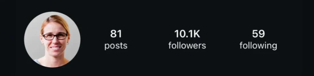 Account stats after